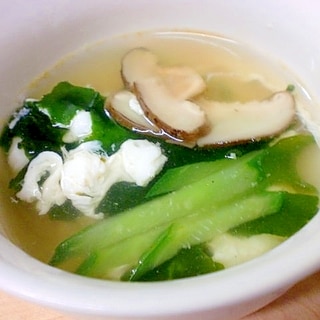 簡単に出来る胡瓜ワカメ中華スープ